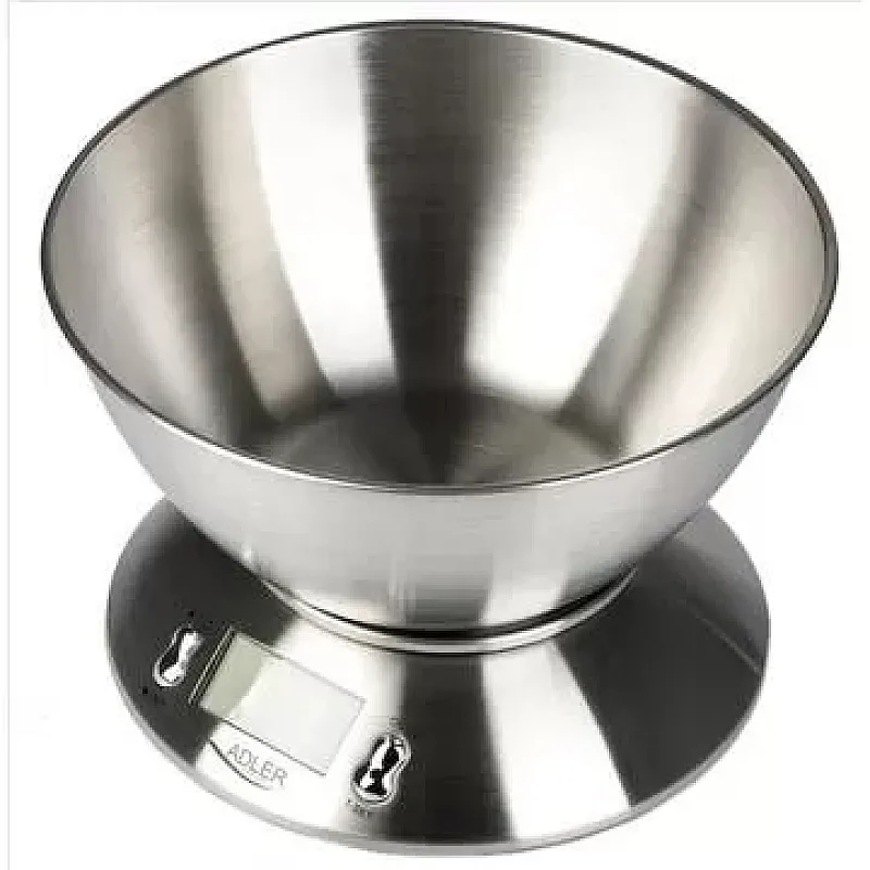 Cantar bucatarie Adler, AD3134, 5 kg, Inox - Studiocasa.ro