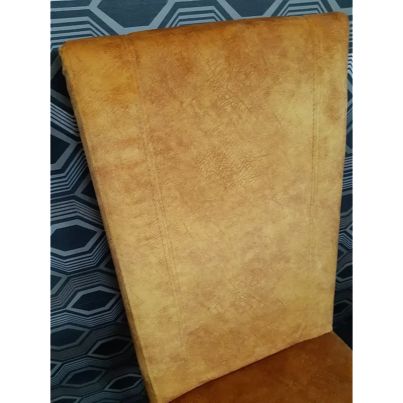 Scaun T7 Velvet Yellow Textil, Smart Living Studio Casa - Studiocasa.ro