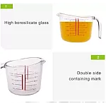 Cana Gradata Termoresistenta, Sticla Borosilicata, Mom, 0.5L, Studio Casa - Studiocasa.ro