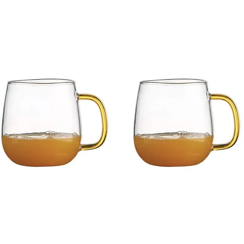 Set 2 Cani Thermo My Cup Pentru Ceai, Lapte Sau Orice Bautura Rece Sau Calda, 480Ml, Delcaffe - Studiocasa.ro