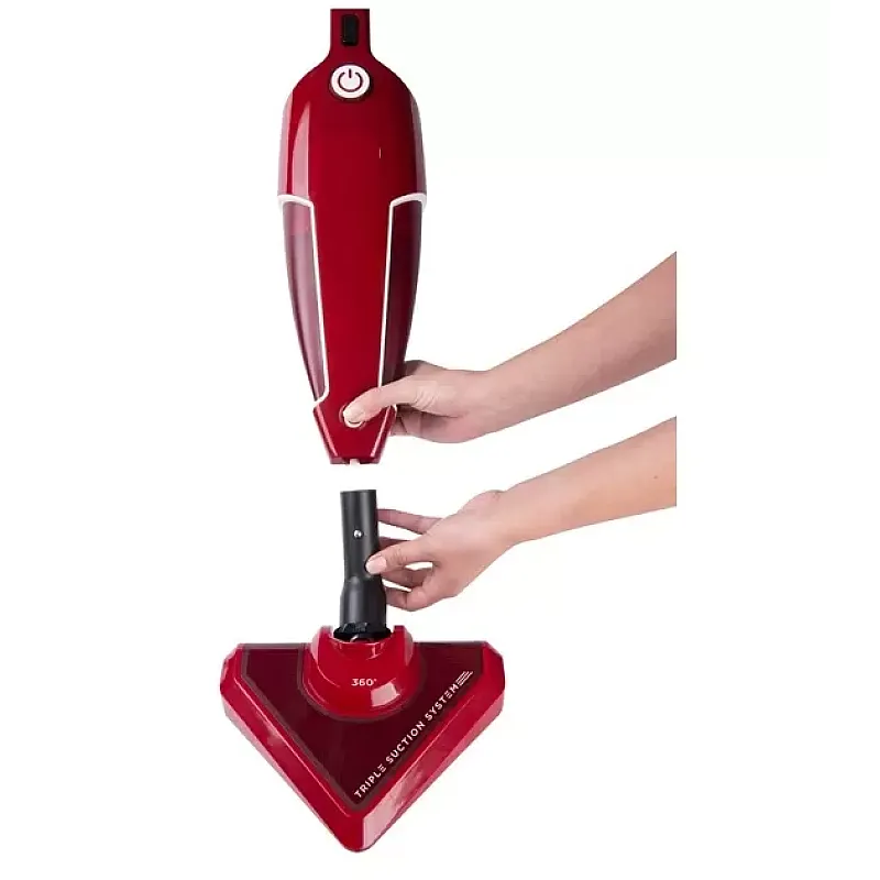 Aspirator vertical Studio  Casa TRIA FORCE 3 IN 1, 850W, filtru hepa, rosu - Studiocasa.ro