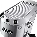 Espressor manual DeLonghi Dedica Style EC 685, 1300 W, 15 Bar, 1.1 l, Slim, Inox - Studiocasa.ro