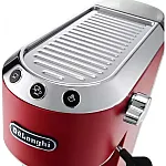 Espressor manual DeLonghi Dedica Style EC 685, 1300 W, 15 Bar, 1.1 l, Slim, Rosu - Studiocasa.ro