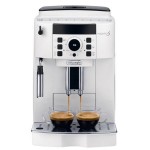 Espressor automat DeLonghi, ECAM 21.117 Wh, 1450W, 15 bar, Rasnita cafea integrata, Alb