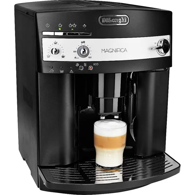 Espressor cafea automat DeLonghi Magnifica ESAM3000B, 1450W, 15 bar, 1.8 l, Negru