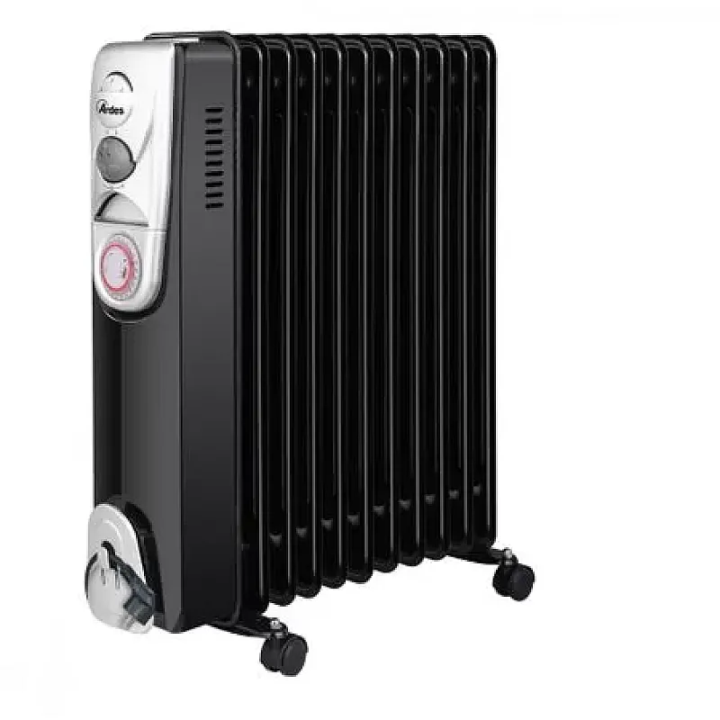 Calorifer electric cu ulei Ardes AR4R11BT, 2400 W, 11 elementi, 3 trepte de putere, Timer 24 h - Studiocasa.ro