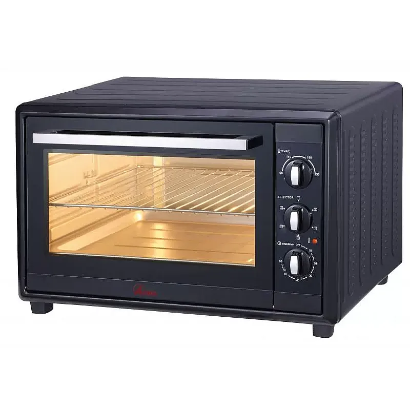 Cuptor electric Ardes AR 6260 Clasic, 60 l, 2200 W, Timer, 6 functii de coacere, Negru - Studiocasa.ro