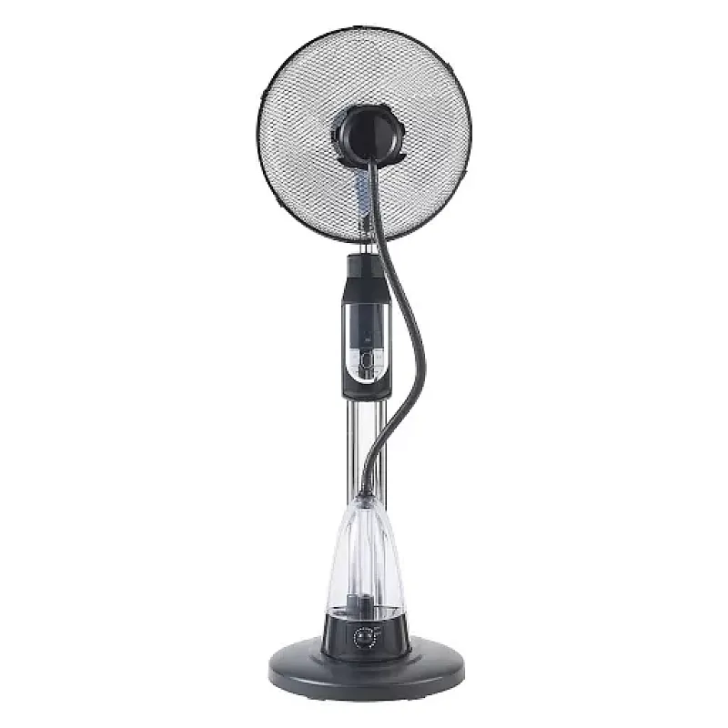 Ventilator Cu Pulverizare Apa Ardes Ar5M39 Humi Magnum, 70 W, Pale Diametru 40 Cm, 3 Viteze, Telecomanda, Rezervor Apa 2 L, Umidificator Cu Ultrasunete, Timer 7.5 H, Negru - Studiocasa.ro