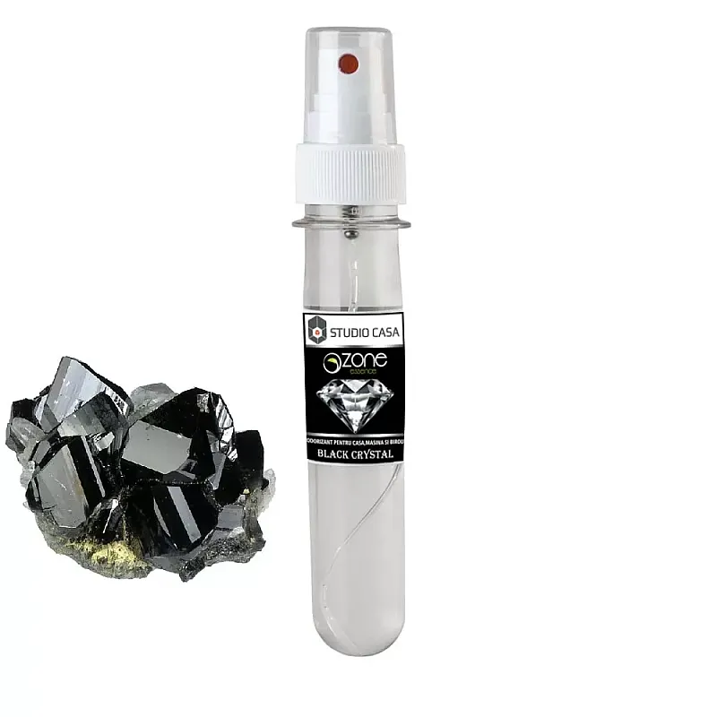 Odorizant spray camera, masina si birou,Crystal Black ,40 ml, concentrat,  Studio Casa - Studiocasa.ro