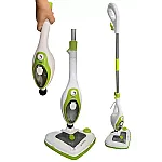 Mop cu aburi  multifunctional 10 in 1 Vaporella Medicare SC2121, 0.4l, 1500W, 3,5 bari,  alb-verde - Studiocasa.ro