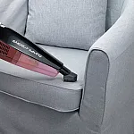 Aspirator vertical fara sac Ariete, Evo 2 in 1 2764, 600 W, Tehnologie Cyclone, Rosu / Negru - Studiocasa.ro