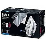 Fier de calcat orizontal Braun Eloxal TS745 A Negru 2400 W - Studiocasa.ro