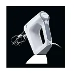 Mixer manual Braun Hm3105, 500 W, 5 Viteze, Pasator, Vas Gradat, Alb - Studiocasa.ro