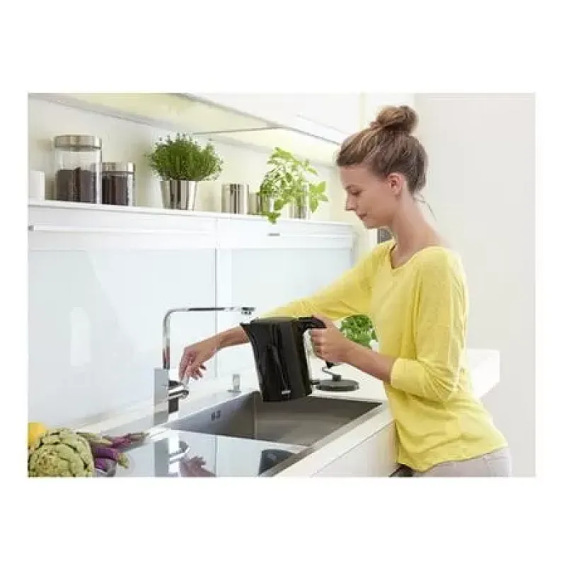 Fierbator de apa Braun WK3000 BK, 2200 W, 1 l, Negru - Studiocasa.ro