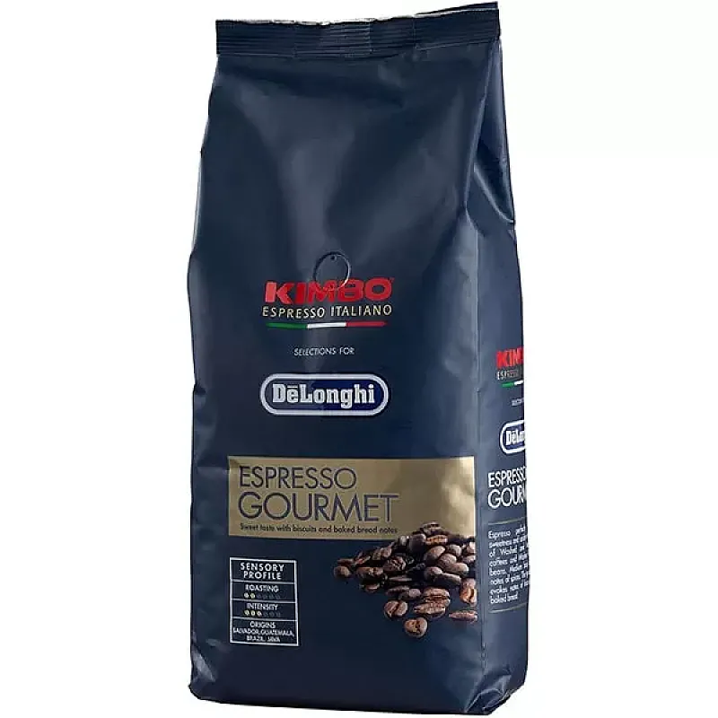 Cafea Boabe Delonghi Kimbo Espresso Gourmet, 1Kg - Studiocasa.ro