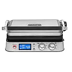 Gratar Electric Delonghi Cgh1020D, 1800 W, 6 Programe, Display Led, Termostat, Placi Detasabile, Inox - Studiocasa.ro