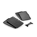 Gratar Electric Delonghi Cgh1020D, 1800 W, 6 Programe, Display Led, Termostat, Placi Detasabile, Inox - Studiocasa.ro