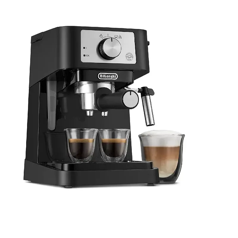 Espresor Cu Pompa Delonghi Stilosa Ec260.Bk, 1 L, 1100 W, Negru - Studiocasa.ro