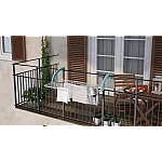 Uscator de rufe pentru balcon Balcony Lock 10 din aluminiu, Studio Casa - Studiocasa.ro