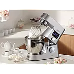 Robot de bucatarie Kenwood KCC9060S cu functie de gatit, plita de inductie de la 20 -180 ° C, 24 programe pre-setate, Vas inox 6,7 l, 1500 W, Argintiu - Studiocasa.ro