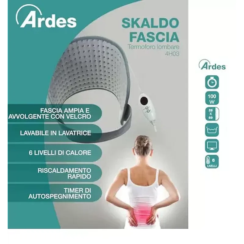 Centura Electrica Ar4H03 Ardes, 100 W, 6 Trepte De Incalzire, Oprire Automata Dupa 90 Minute - Studiocasa.ro