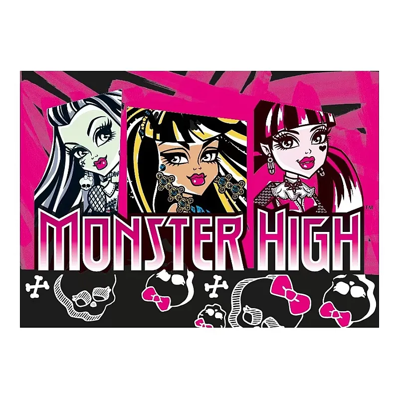 Covor Copii 95*133cm Mh03 Monster High Skull Ass.Weavers - Studiocasa.ro