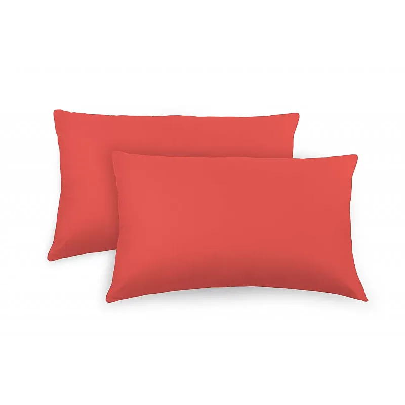 Set 2 Fete Perna  Yuny Mally Home – 100%Bbc, 50 X 70 Cm, Rosu - Studiocasa.ro