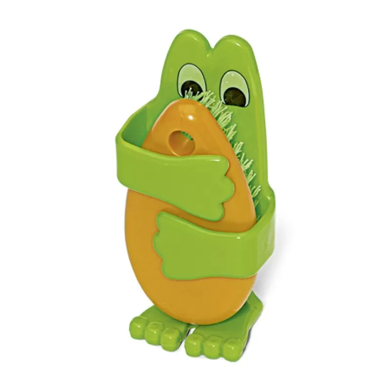 Set - Perie Wc 41Cm Froggy + Perie Unghii 12.5Cm  Froggy - Coronet - Studiocasa.ro