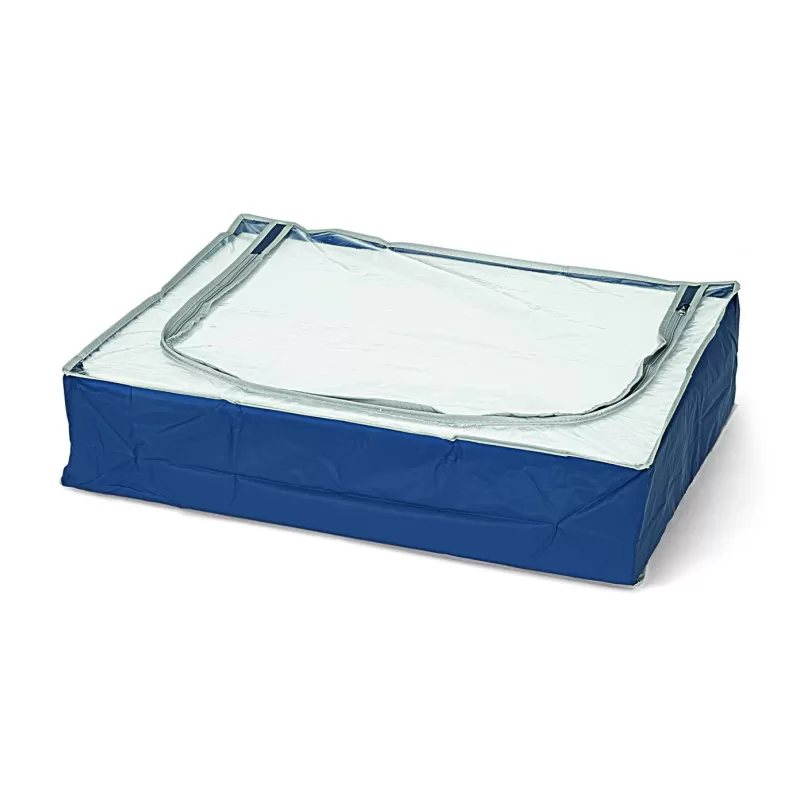 Set - Husa Haine 60/150Cm + Husa Depozitare Haine Paturi 55/45/15Cm + Umeras Multifunctional Lemn - Coronet - Studiocasa.ro
