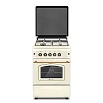 Resigilat Aragaz Rustic 4 Arzatoare Gaz,Cuptor Gaz, 50X55Cm, Studio Casa Cremona Fe50/55G, Grill Gaz, Aprindere Electrica, crem - Studiocasa.ro