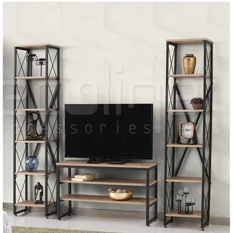 Etajera Stil 40 Wood&Iron  Design Studio Casa - Studiocasa.ro