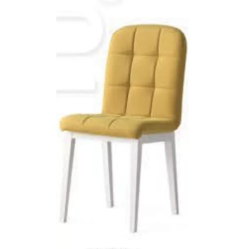 Scaun Elite Lux Smart Living Studio Casa Cu Spatar Tapitat , Cadru Lemn Alb +Material Textil Glaben - Studiocasa.ro