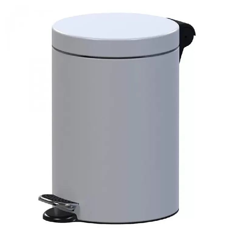 Cos Menajer De Gunoi Cu Pedala Antiseptic, Metal, 5L , Studio Casa - Studiocasa.ro