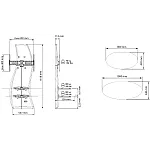 Ghost Design 2000 White,  Suport TV  Meliconi, 488066 - Studiocasa.ro