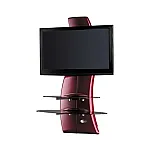 Ghost Design 2000 Metalic Red, Suport TV Meliconi, 488070 - Studiocasa.ro