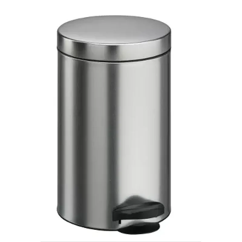 Resigilat Cos Menajer De Gunoi Cu Pedala, Inox, 40L - Studiocasa.ro