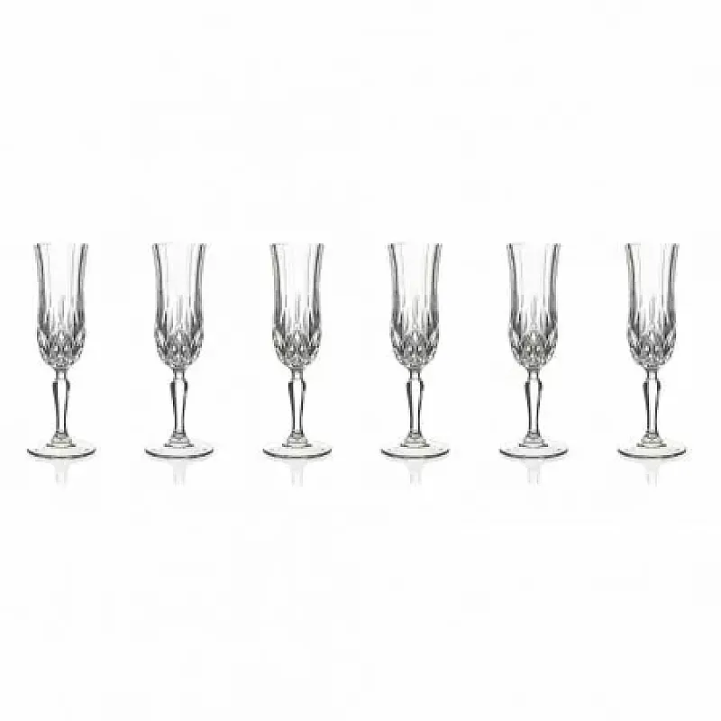 Set 4 Pahare Mixology Rcr+Set 6 Pahare Sampanie Cu Picior, Opera Rcr - Studiocasa.ro