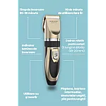 Masina de tuns animale caini pisici Goldmaster PATI GM-8182, Lame ceramica - Studiocasa.ro