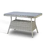 Set 6 piese mobilier de Terasa/Gradina cu perne, Masa, Canapea, Fotolii, Tabureti ,7 locuri , Gri - Studiocasa.ro