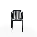 Set 2 Scaune Soho, Gradina, Terasa, Culoare Antracit, Greutatea maxima 120 Kg - Studiocasa.ro