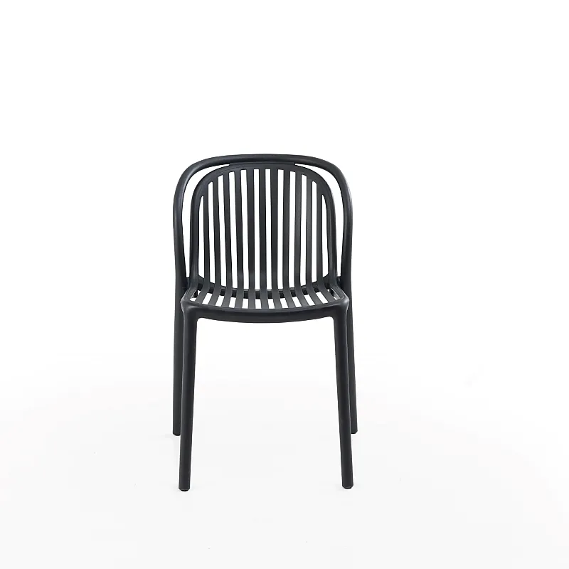 Set 2 Scaune Soho, Gradina, Terasa, Culoare Antracit, Greutatea maxima 120 Kg - Studiocasa.ro