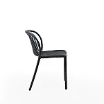 Set 2 Scaune Soho, Gradina, Terasa, Culoare Antracit, Greutatea maxima 120 Kg - Studiocasa.ro