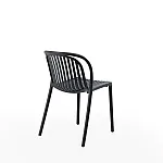 Set 2 Scaune Soho, Gradina, Terasa, Culoare Antracit, Greutatea maxima 120 Kg - Studiocasa.ro