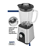 Blender Smoti Goldmaster GM-7254,1000 W,Lame inox,Negru - Studiocasa.ro