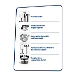 Robot de bucatarie Goldmaster Elenamax GM-7239R, Putere 1000W - Studiocasa.ro