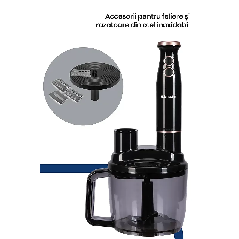 Robot de bucatarie Goldmaster Bestrobot GM-7270, Putere 1500W - Studiocasa.ro