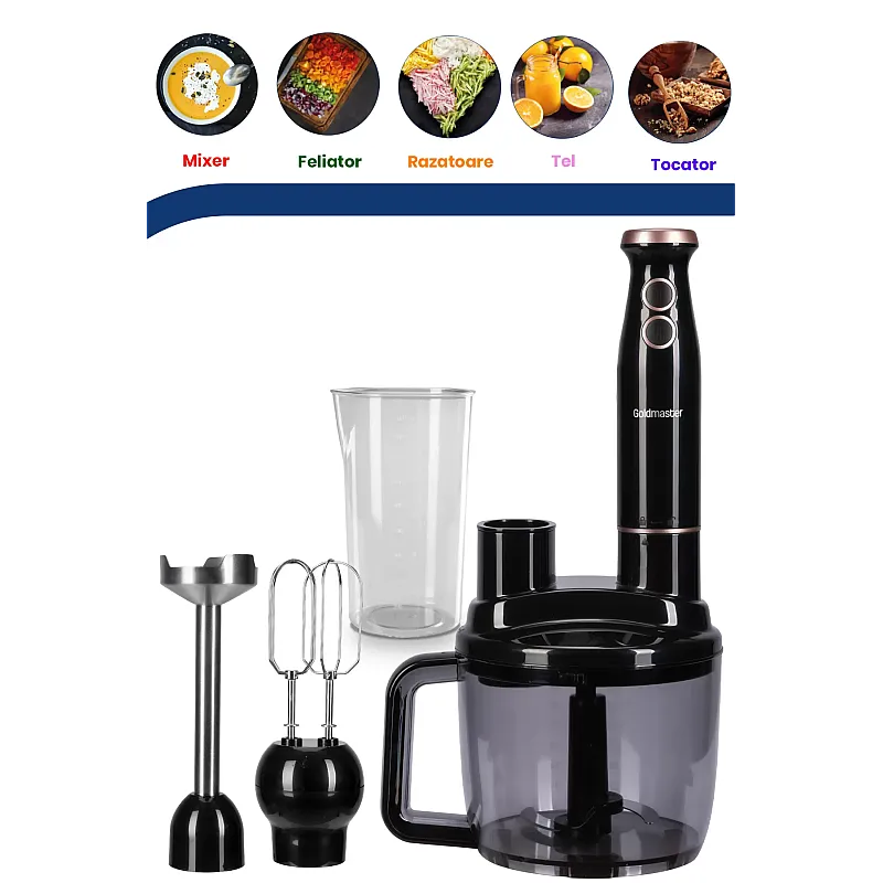 Robot de bucatarie Goldmaster Bestrobot GM-7270, Putere 1500W - Studiocasa.ro