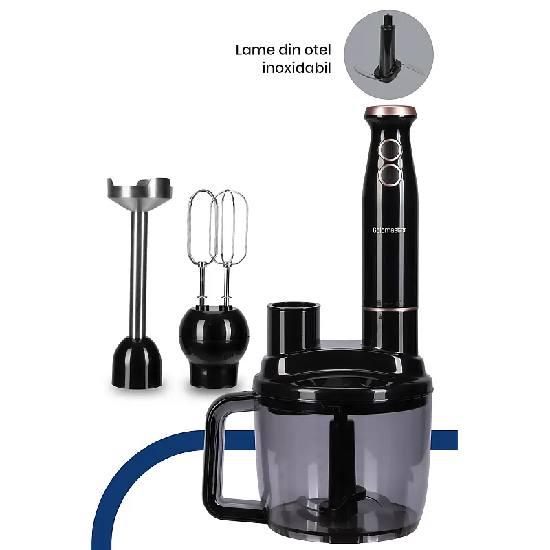 Robot de bucatarie Goldmaster Bestrobot GM-7270, Putere 1500W - Studiocasa.ro