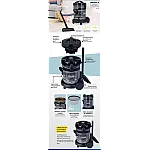 Aspirator cu sac Goldmaster Turbomax GM-7592, 2200W, Colectare 18l - Studiocasa.ro