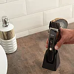 Aparat de tuns Goldmaster GM-8112, Lame ceramica, Incarcare rapida, Lithium-Ion 500 mAh - Studiocasa.ro